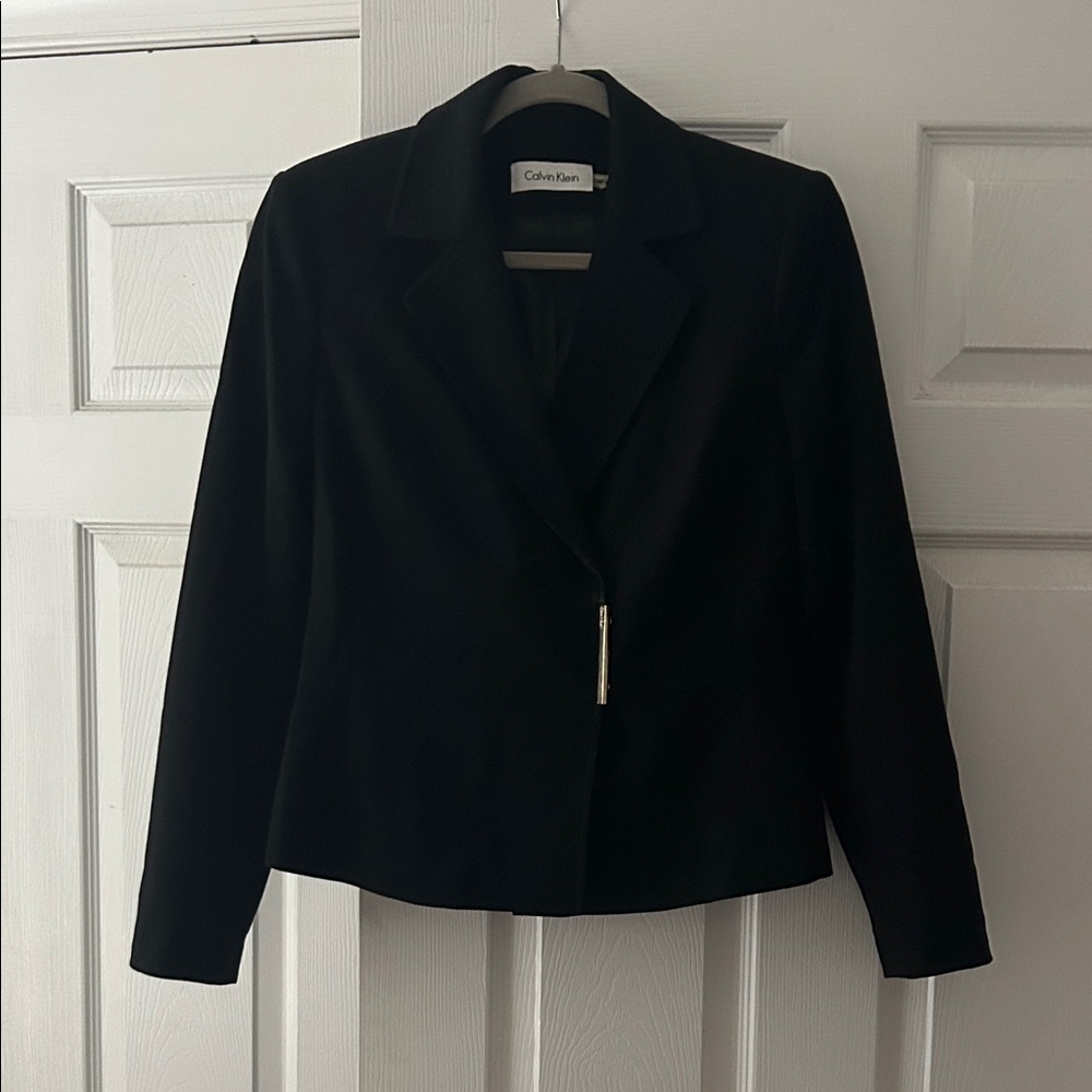 Calvin Klein Women's Classic Black Suit Jacket